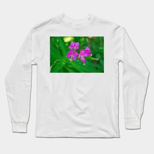 Lavender Fireweed Long Sleeve T-Shirt